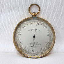 J. Hicks Pocket Altimeter Barometer c.1880