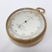 J. Hicks Pocket Altimeter Barometer c.1880