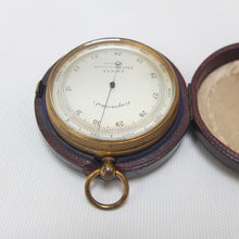 J. Hicks Pocket Altimeter Barometer c.1880