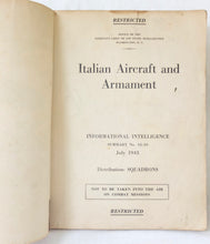 Italian Aircraft and Armament (1943)