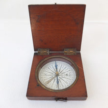 James Parkes of Birmingham, Wooden Box Compass 