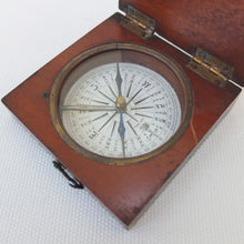 James Parkes of Birmingham, Wooden Box Compass 