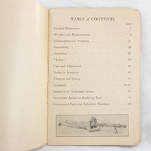 WW1 Savage Lewis Machine Gun Manual (1917)