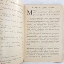 WW1 Savage Lewis Machine Gun Manual (1917)