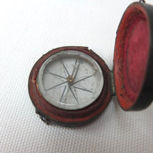 Georgian Pocket Compass & Case c.1790