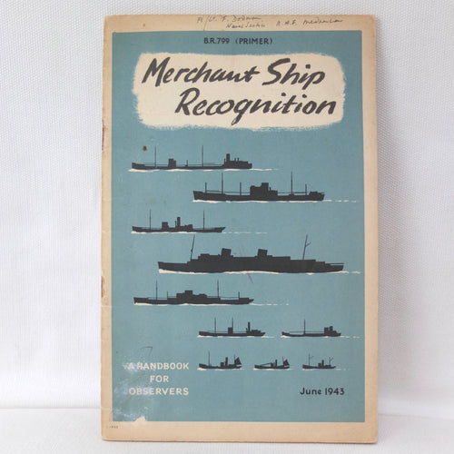 WW2 Admiralty | Merchant Ship Recognition (1943)