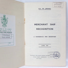 WW2 RAF Pilot's Naval Recognition Manual (1943)