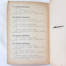 WW1 German Ships Naval Recognition Manual (1914)