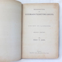 WW1 German Ships Naval Recognition Manual (1914)