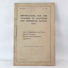 WW1 Trench Warfare Manual (1917) | Offensive Action