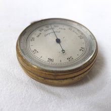 Victorian Pocket Altimeter Barometer c.1880