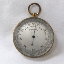 Victorian Pocket Altimeter Barometer c.1880