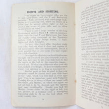 WW1 Lee Enfield Rifle Musketry Handbook