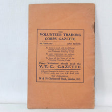 WW1 Lee Enfield Rifle Musketry Handbook