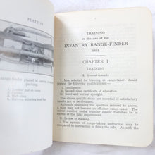 Infantry Range-Finder manual (1931) | War office