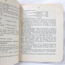 Infantry Range-Finder Manual (1931)