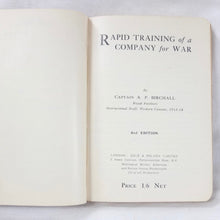 Grimsby Chum's Rapid Training for War (1915)