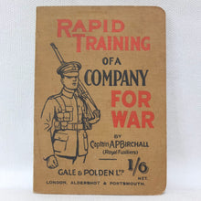 Grimsby Chum's Rapid Training for War (1915)