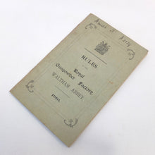 WW1 Munitions Factory Rules | Waltham Abbey 1916