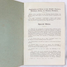 WW1 Munitions Factory Rules (1916)