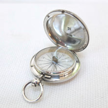 Richard Oliver Silver Pocket Compass (1856)