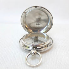 Richard Oliver Silver Pocket Compass (1856)