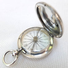 Richard Oliver Silver Pocket Compass (1856)