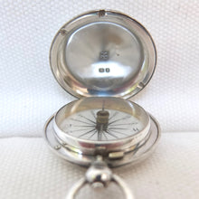 Richard Oliver Silver Pocket Compass (1856)