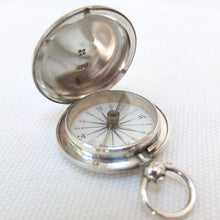 Richard Oliver Silver Pocket Compass (1856)