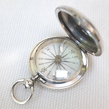 Richard Oliver Silver Pocket Compass (1856)