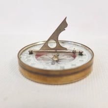 Victorian Pocket Sundial Compass c.1880 | Compass Library