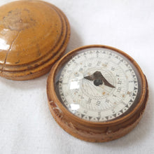 Georgian Wooden Sundial Compass c.1830