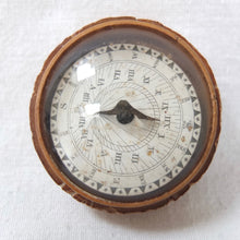 Georgian Wooden Sundial Compass c.1830