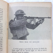 Thompson Submachine Gun Manual (1941)