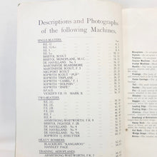 Royal Air Force British Aeroplanes (1918)