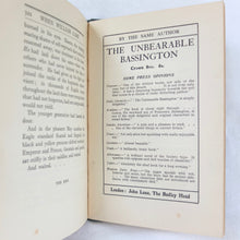 H. H. Munro ('Saki')  | When William Came