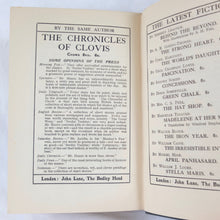 H. H. Munro ('Saki')  | When William Came